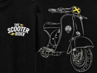 Trademark THE SCOOTER RIDER + LOGO