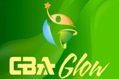 Trademark CBA GLOW + LOGO