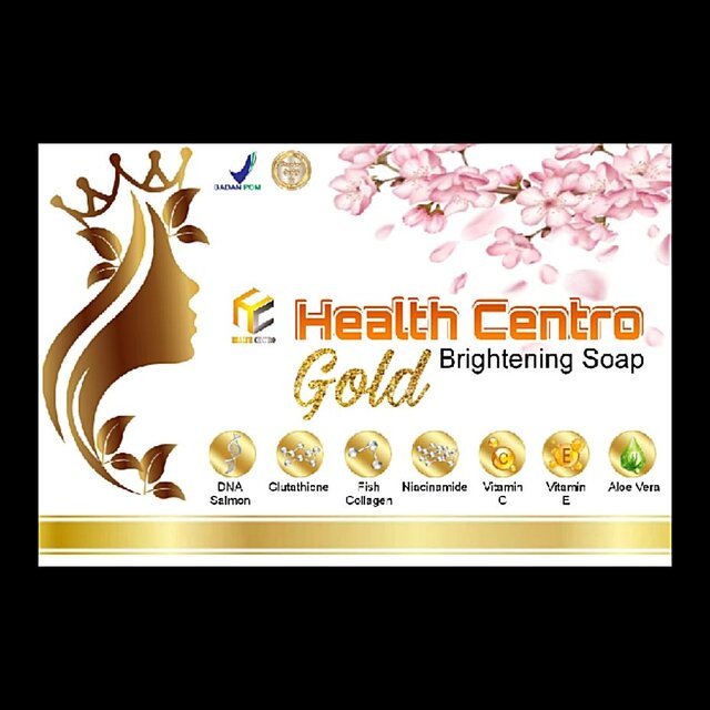 Trademark Health Centro Brightening Soap Gold + Lukisan