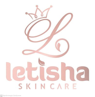 Trademark letisha skin care dan logo