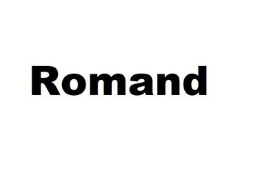 Trademark Romand