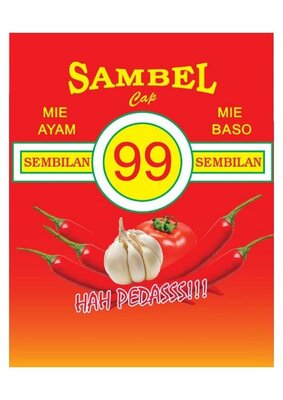 Trademark Sambel Cap Sembilan Sembilan HAH PEDASSS!!!