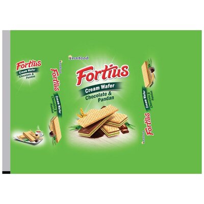 Trademark Inafood+Fortius Cokelat Pandan+Lukisan