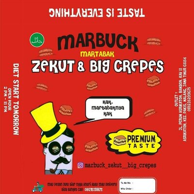 Trademark MARBUCK MARTABAK ZEKUT & BIG CREPES