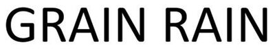 Trademark GRAIN RAIN