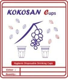 Trademark KOKOSAN Cups + Lukisan