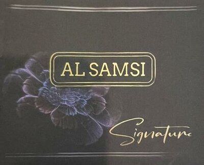 Trademark AL SAMSI SIGNATURE + LUKISAN