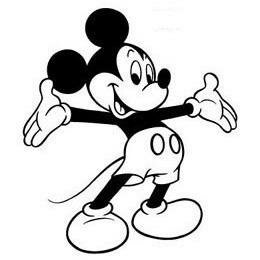 Trademark Lukisan Mickey Mouse