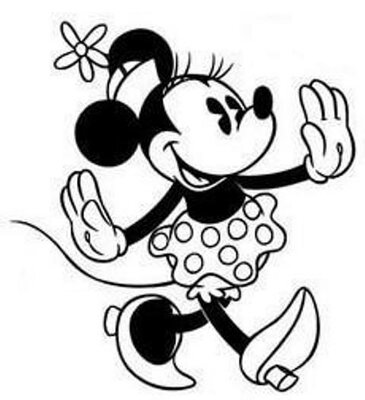 Trademark Lukisan Minnie Mouse (Classic)