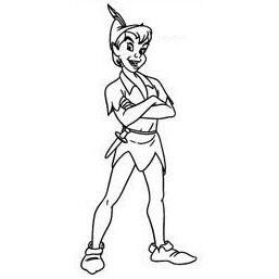 Trademark Lukisan Peter Pan