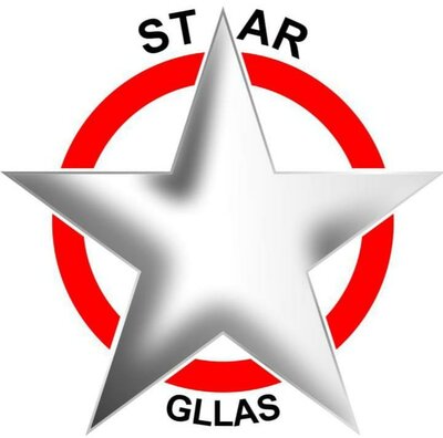 Trademark STAR GLLAS + logo