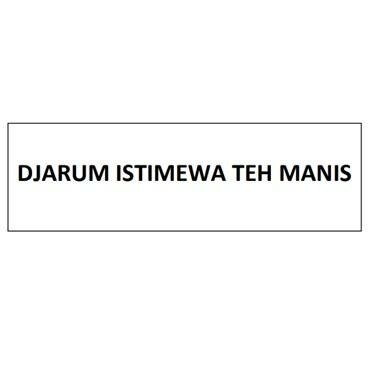 Trademark DJARUM ISTIMEWA TEH MANIS