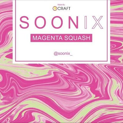 Trademark Soonix Magenta Squash dan Logo