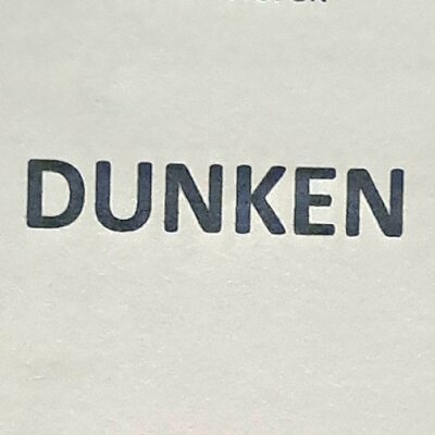 Trademark DUNKEN