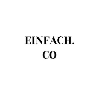 Trademark EINFACH.CO