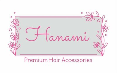 Trademark Hanami Premium Hair Accessories + Logo