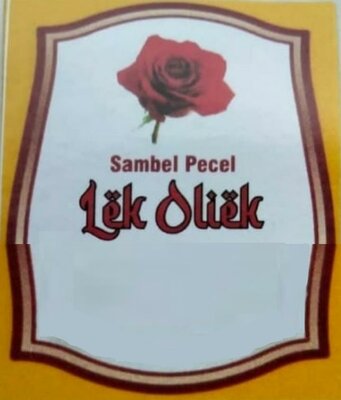 Trademark Sambel Pecel Lek Oliek