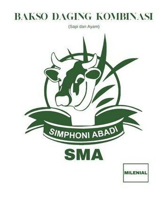 Trademark BAKSO DAGING KOMBINASI ( Sapi & Ayam ) SIMPHONI ABADI SMA MILENIAL + GAMBAR