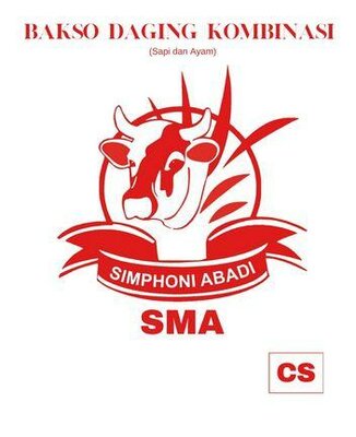 Trademark BAKSO DAGING KOMBINASI ( Sapi & Ayam ) SIMPHONI ABADI SMA CS + GAMBAR