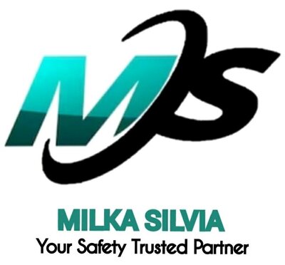 Trademark MS MILKA SILVIA Your Safety Trusted Partner + Logo