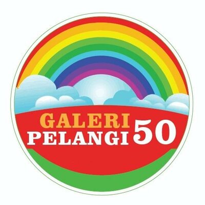 Trademark GALERI PELANGI 50 dan logo awan langit