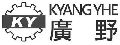 Trademark KYANG YHE + KY Logo + Huruf kanji dibaca GUANG YE