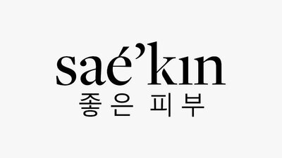 Trademark saé’kin + Huruf Hangul