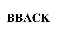 Trademark BBACK