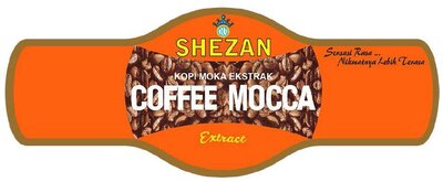 Trademark SHEZAN COFFEE MOCCA EXTRACT + LUKISAN + SLOGAN