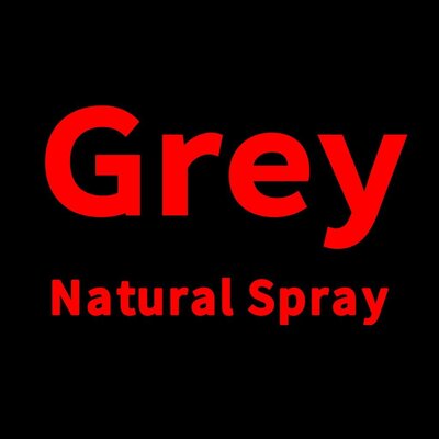 Trademark Grey Natural Spray