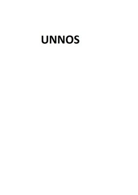 Trademark UNNOS