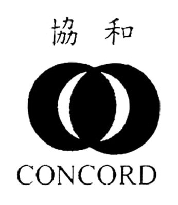 Trademark CONCORD, Karakter huruf China XIE HE & Lukisan