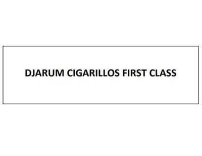 Trademark DJARUM CIGARILLOS FIRST CLASS