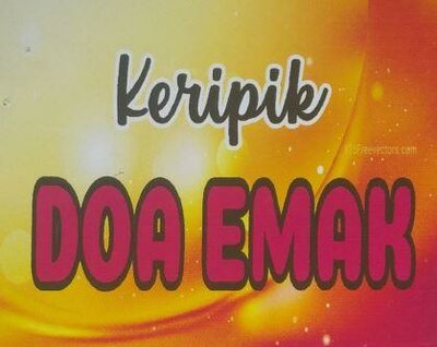 Trademark Keripik DOA EMAK