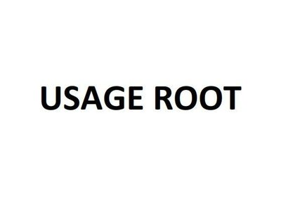 Trademark USAGE ROOT