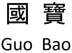 Trademark GUO BAO + KARAKTER HURUF NON LATIN