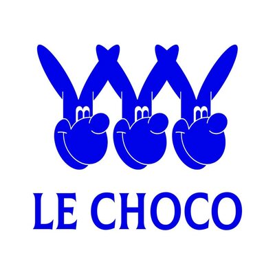 Trademark LE CHOCO ( Font Colus ) + LOGO ( Tiga Kepala Kelici )