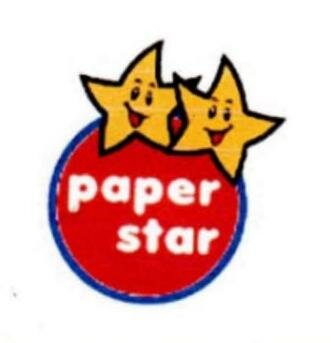 Trademark PAPER STAR + Logo/Lukisan