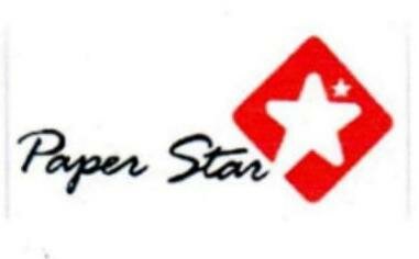 Trademark PAPER STAR + Logo/Lukisan