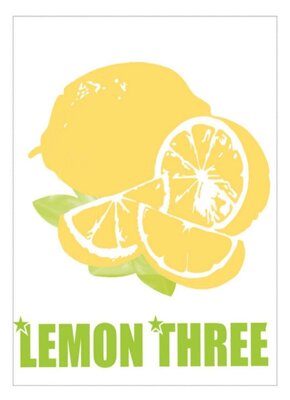 Trademark LEMON THREE + LUKISAN