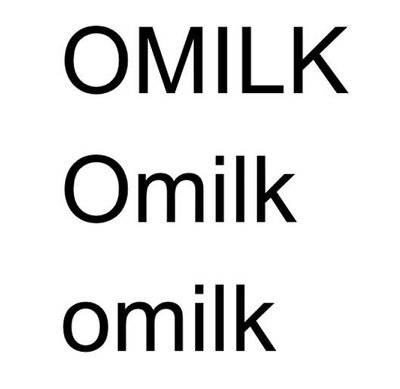 Trademark OMILK