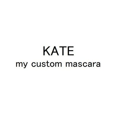 Trademark KATE my custom mascara