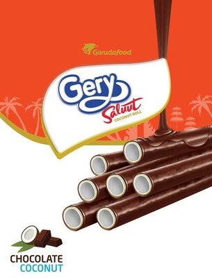 Trademark GERY SALUUT COCONUT ROLL + Lukisan