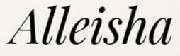 Trademark Alleisha