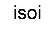 Trademark isoi