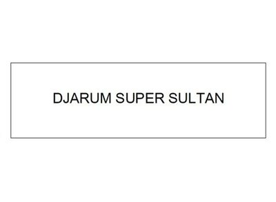 Trademark DJARUM SUPER SULTAN