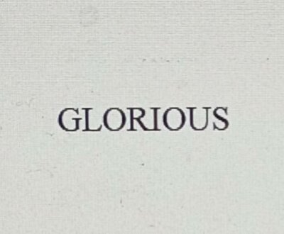 Trademark GLORIOUS