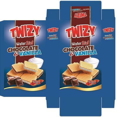 Trademark Twizy Wafer 2in1 Chocolate Vanilla