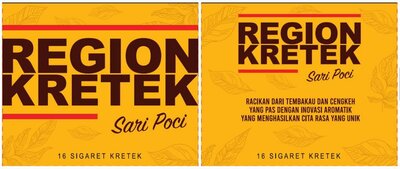 Trademark REGION KRETEK SARI POCI + LUKISAN