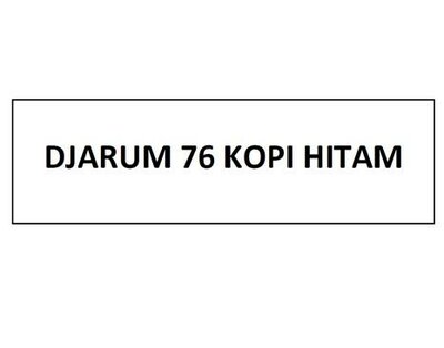 Trademark DJARUM 76 KOPI HITAM